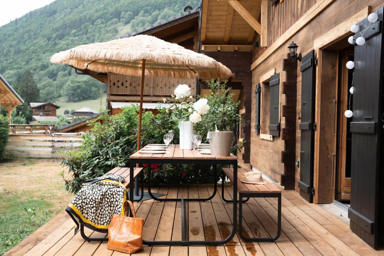 Le Petit Chalet De Montriond Buitenkant foto